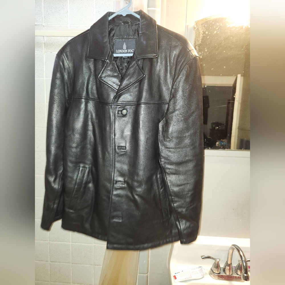Mens leather jacket